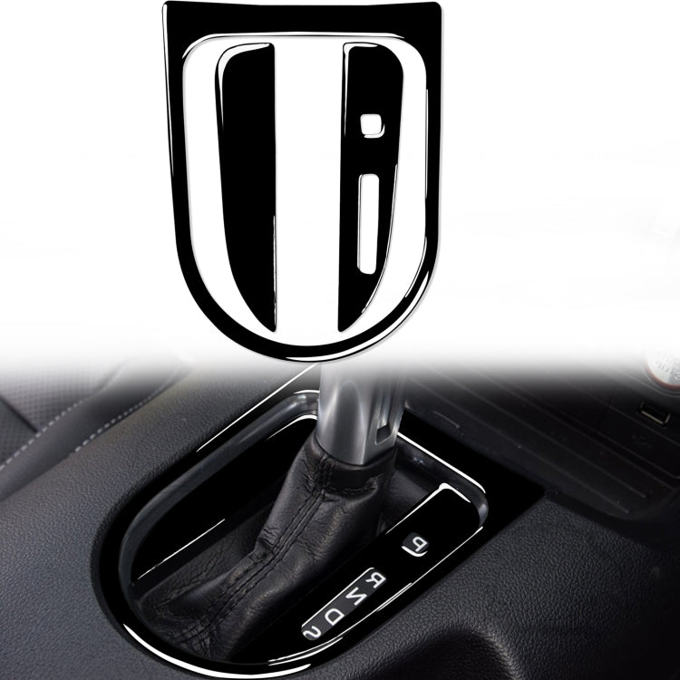 Stylish Piano Black Gear Panel Trim Stickers for 2015-2020 Ford Mustang