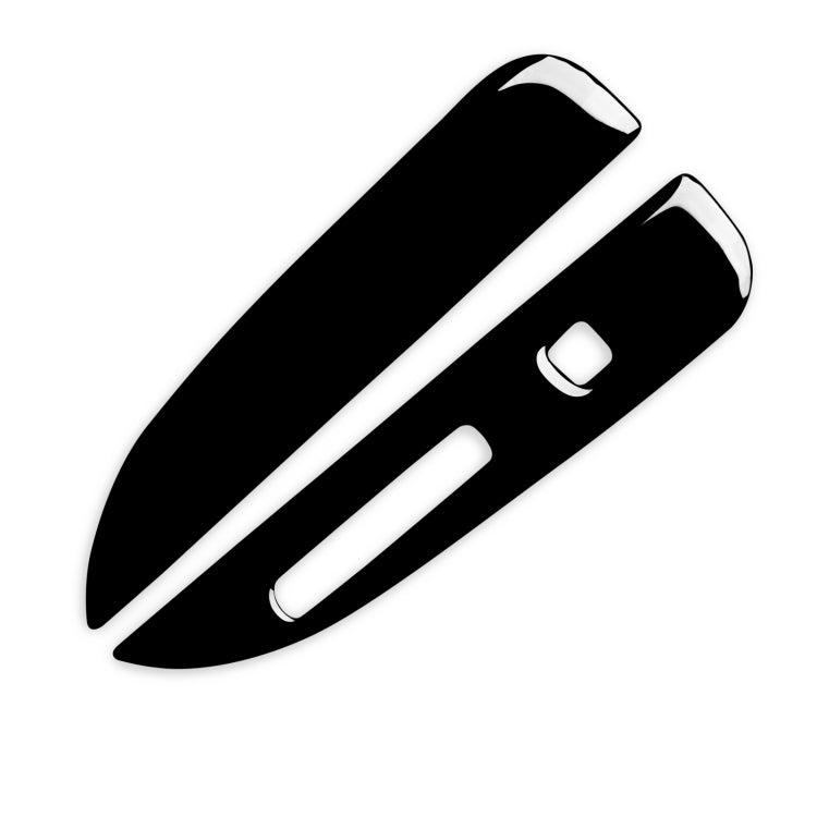 Stylish Piano Black Gear Panel Trim Stickers for 2015-2020 Ford Mustang