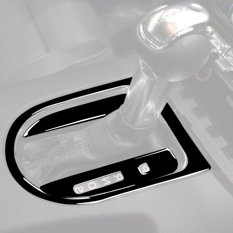 Stylish Piano Black Gear Panel Trim Stickers for 2015-2020 Ford Mustang