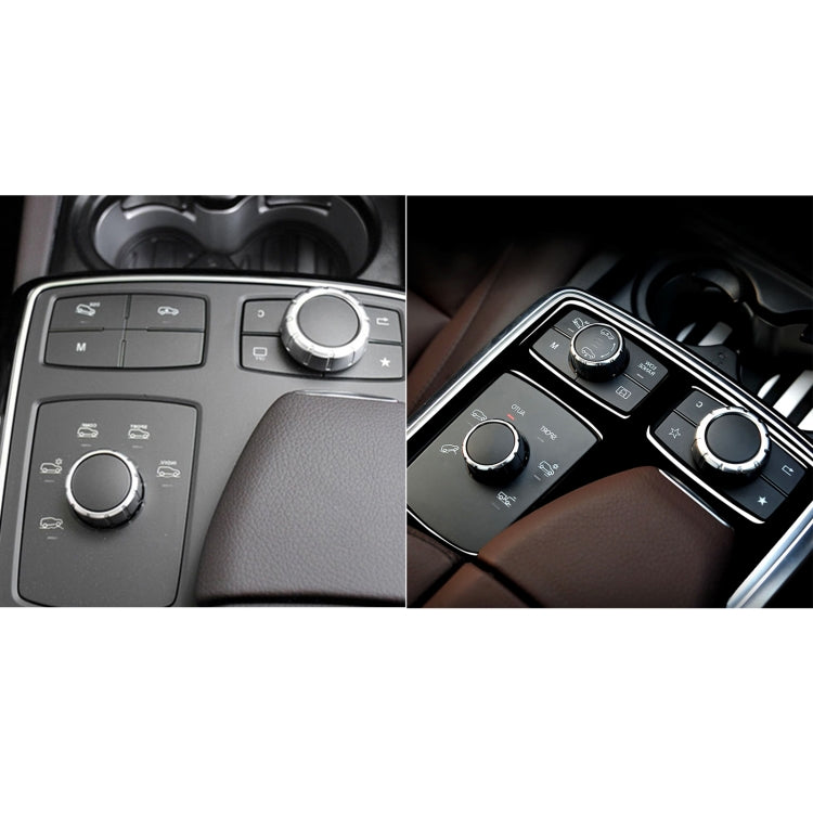 Mercedes-Benz Central Armrest Box Multimedia Decorative Sticker for GLE, GLS & M-Class (2012-2018)