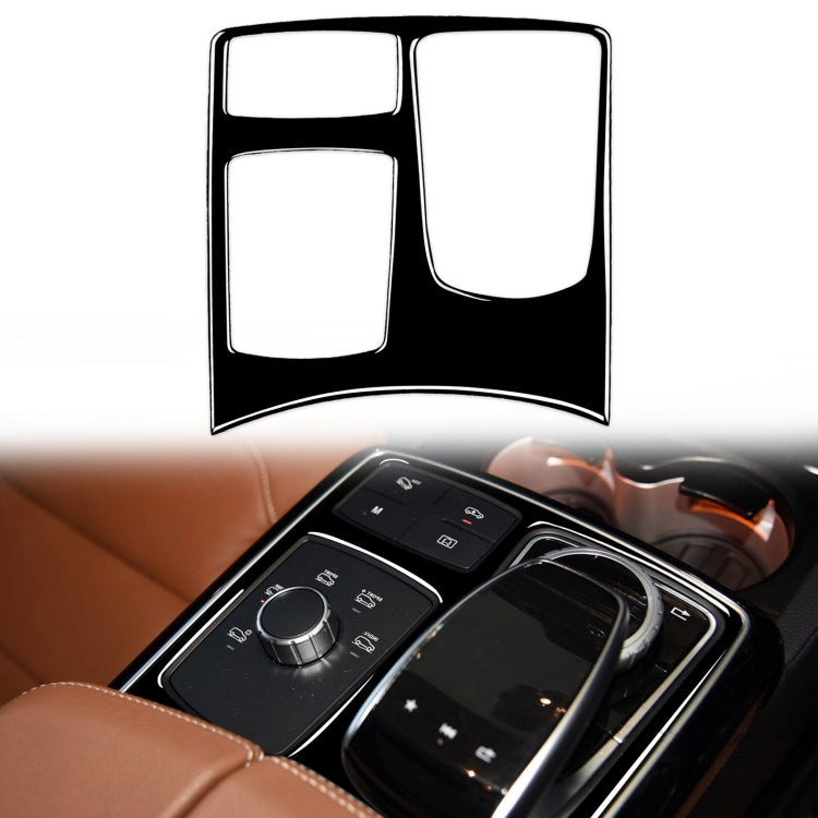 Stylish Multimedia Panel Decorative Sticker for Mercedes-Benz GLE, GLS, and M-Class (2012-2018)