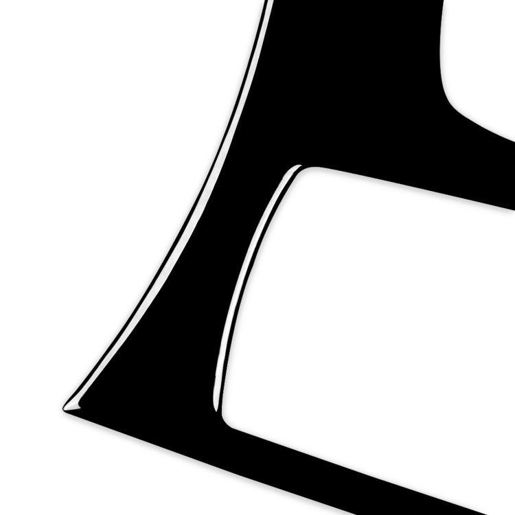 Luxury Decorative Sticker for Mercedes-Benz GLE, GLS & M-Class Armrest - Enhance Your Interior Style