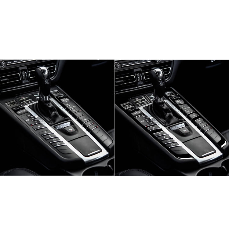 Stylish Decorative Button Frame Stickers for Porsche Panamera (2010-2016) - Universal Fit for Left and Right Drive