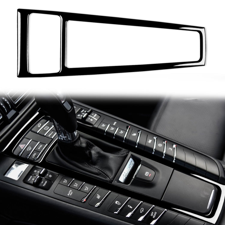 Porsche Macan 2014-2021 Gear Panel Trim Sticker – Stylish ABS Decorative Cover for Left and Right Drive