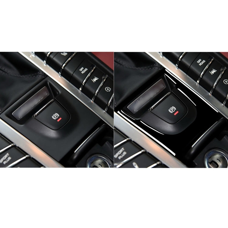 Porsche Macan 2014-2021 Premium ABS Handbrake Panel Decorative Sticker for Left and Right Drive