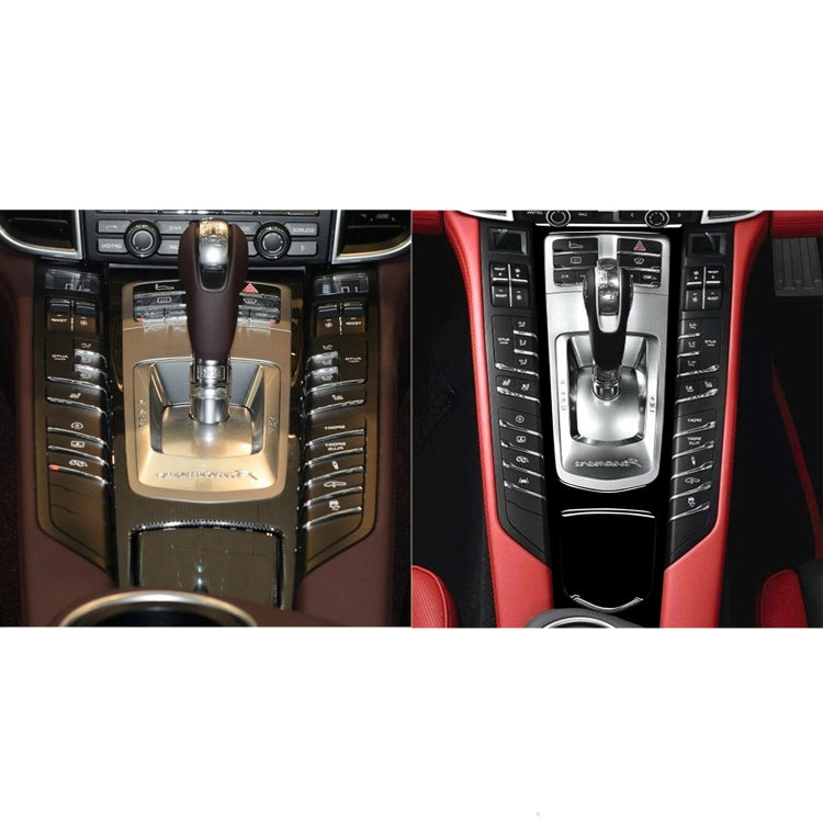 Porsche Panamera 2010-2016 Right Drive Multimedia Panel Decorative Sticker – Elevate Your Interior Style