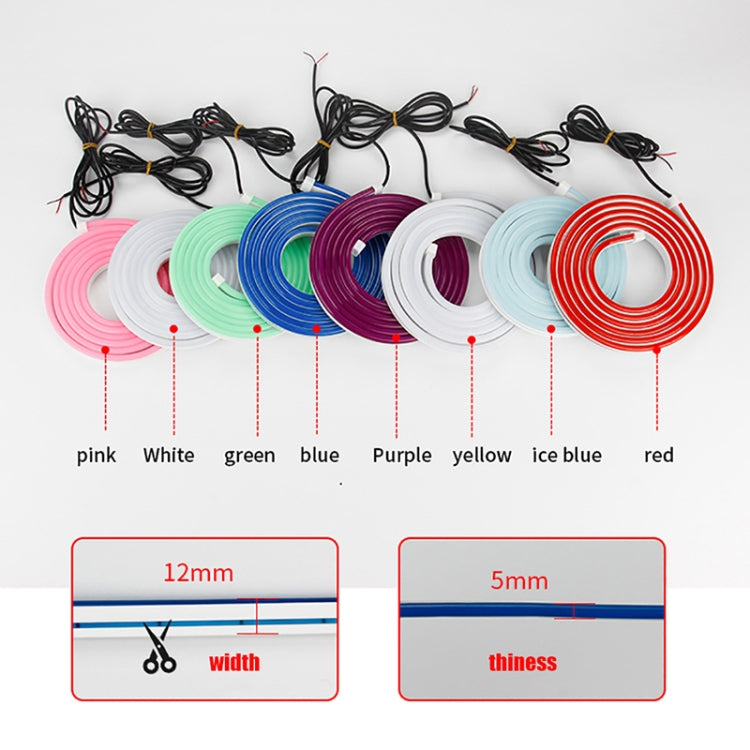 1.8m Car Daytime Running Super Bright Decorative LED Atmosphere Light