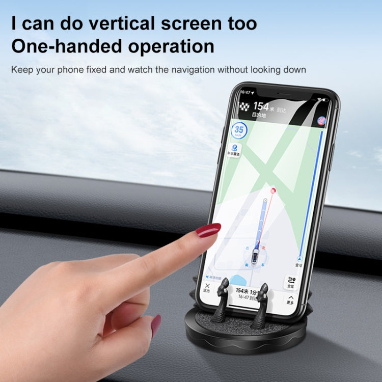 Peacock Shape Car Center Console Phone Holder