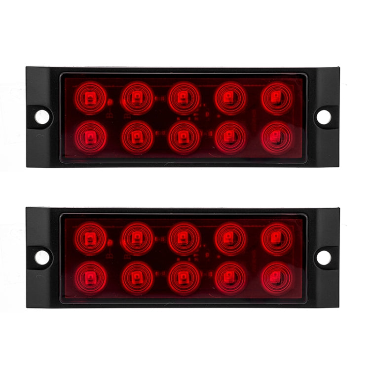 2pcs Car / Truck 10LEDs Side Marker Indicator Lights Bulb Lamp