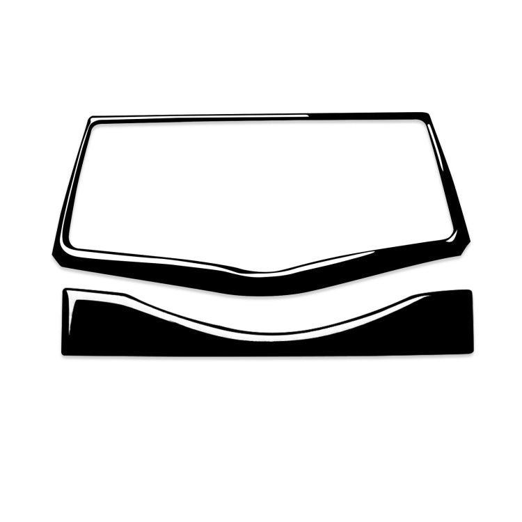 Nissan 370Z Z34 2009+ Elegant 2-in-1 Multimedia Navigation Button Frame Decorative Sticker