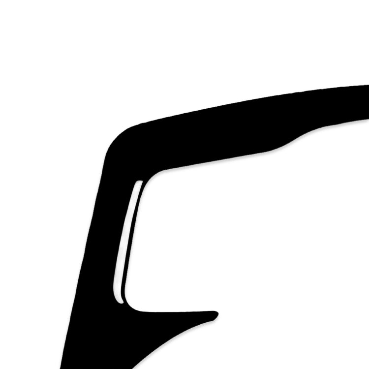 Nissan 370Z Z34 (2009+) Premium Piano Black Heating Button Decorative Stickers - Universal Left & Right Drive