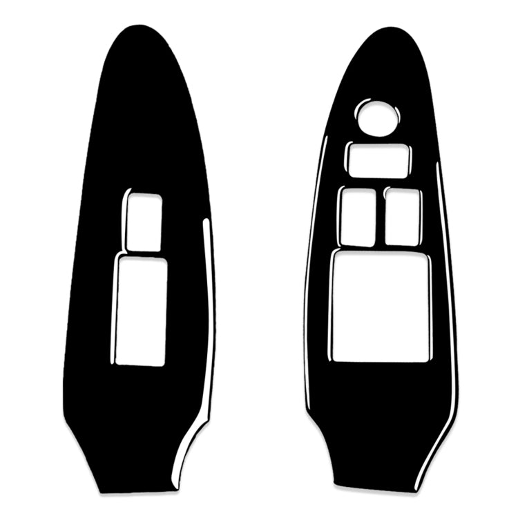 Nissan 370Z Z34 2009- Stylish 2-in-1 Window Lift Panel & Decorative Sticker for Right-Hand Drive