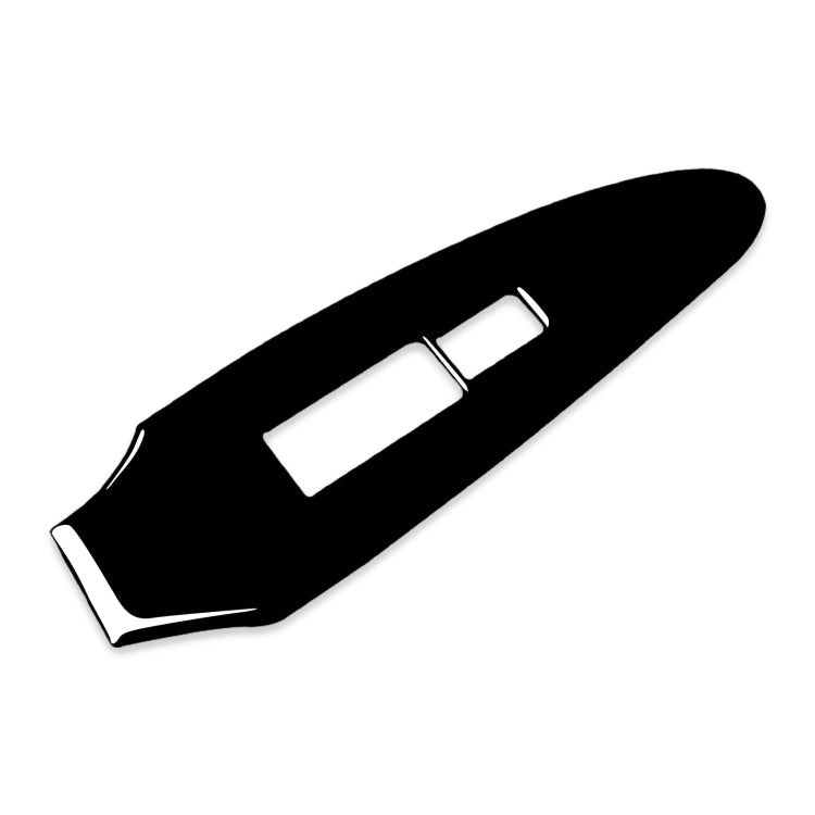 Nissan 370Z Z34 2009- Co-Driver Side Door Lift Panel Decorative Sticker - Premium Piano Black Finish