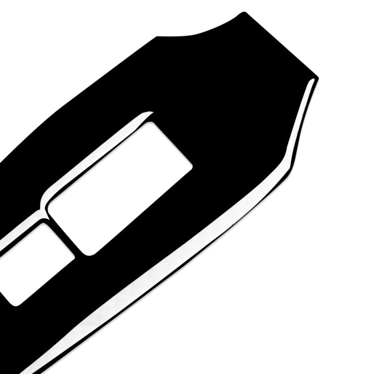 Nissan 370Z Z34 2009- Co-Driver Side Door Lift Panel Decorative Sticker - Stylish Piano Black Finish