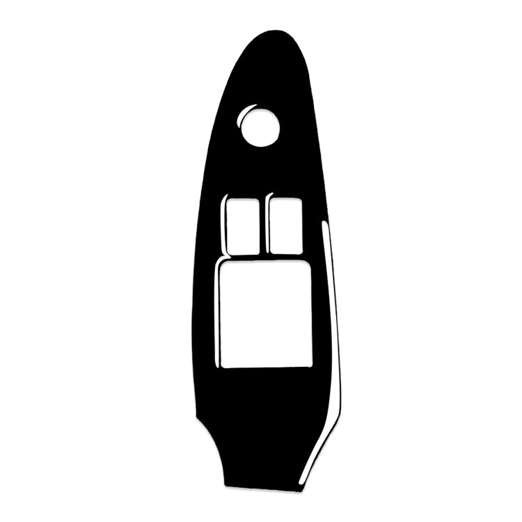 Nissan 370Z Z34 2009- Driver Side Door Lift Panel Decorative Sticker - Premium Piano Black Finish