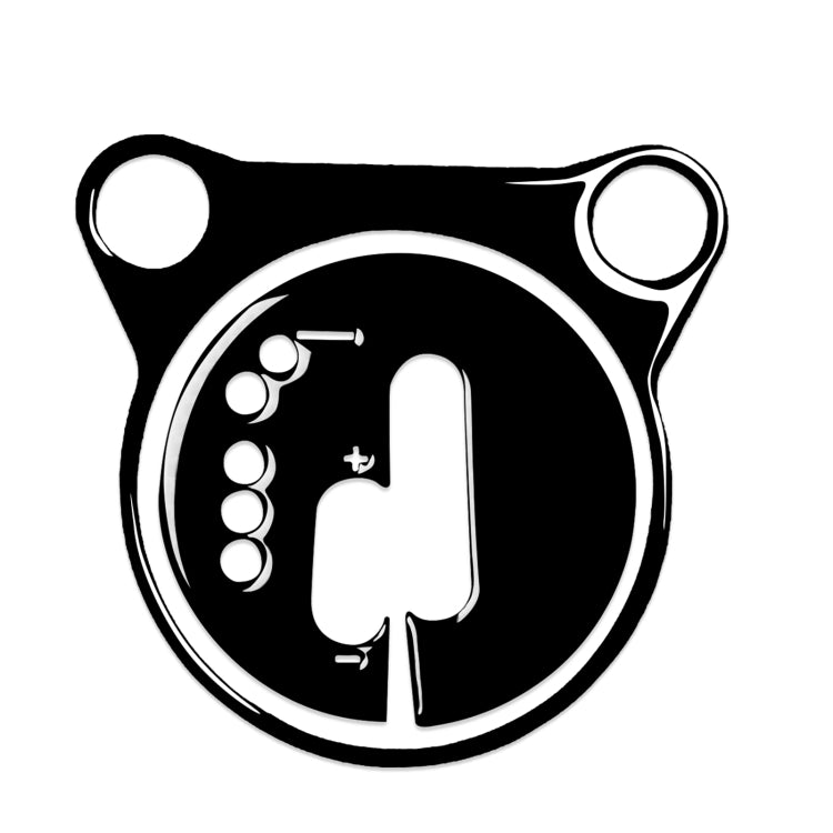 Nissan 370Z Z34 2009- Custom 2-in-1 Automatic Gear Shift Panel Sticker - Left Drive Decor
