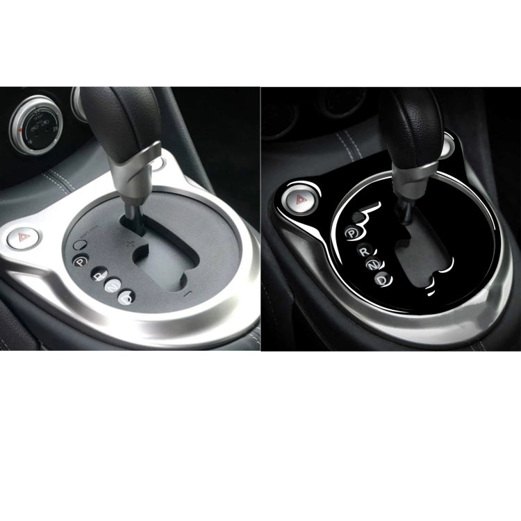 Nissan 370Z Z34 2009- Custom 2-in-1 Automatic Gear Shift Panel Sticker - Left Drive Decor