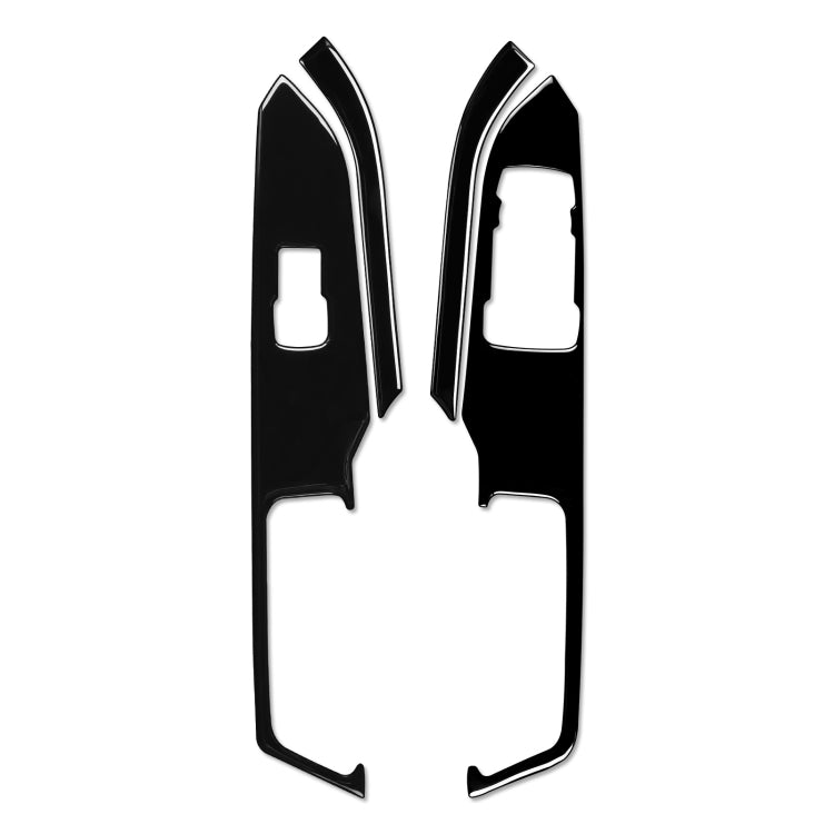 Ford Mustang 2015-2020 4-in-1 Window Lift Panel Decorative Trim Sticker, Right-Hand Drive