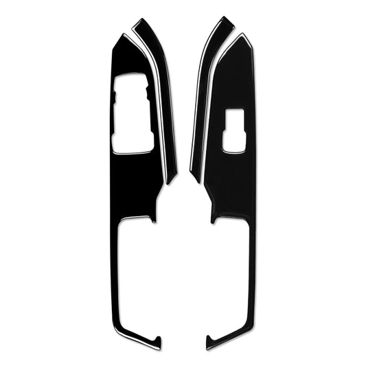 4-in-1 Decorative Window Lift Panel Sticker for Ford Mustang 2015-2020, Left-Hand Drive