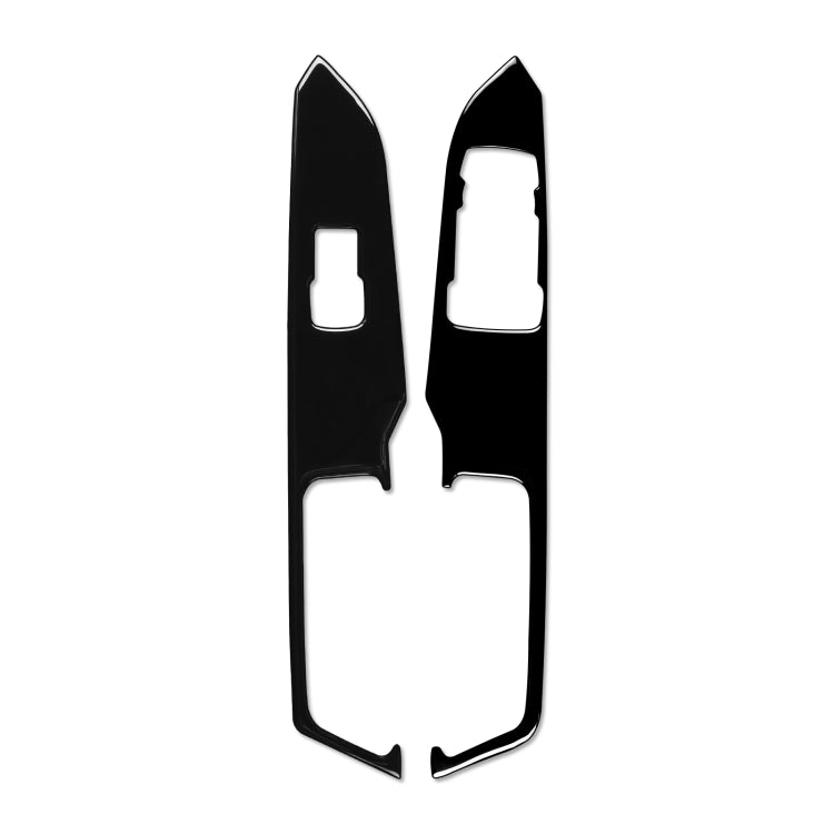 Stylish ABS Decorative Window Lift Sticker for Ford Mustang (2015-2020) - Right Hand Drive