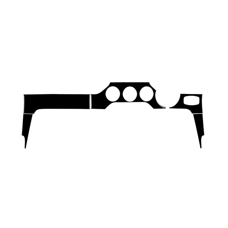 Ford Mustang 2015-2020 Dashboard Decorative Sticker Set for Right-Hand Drive Vehicles