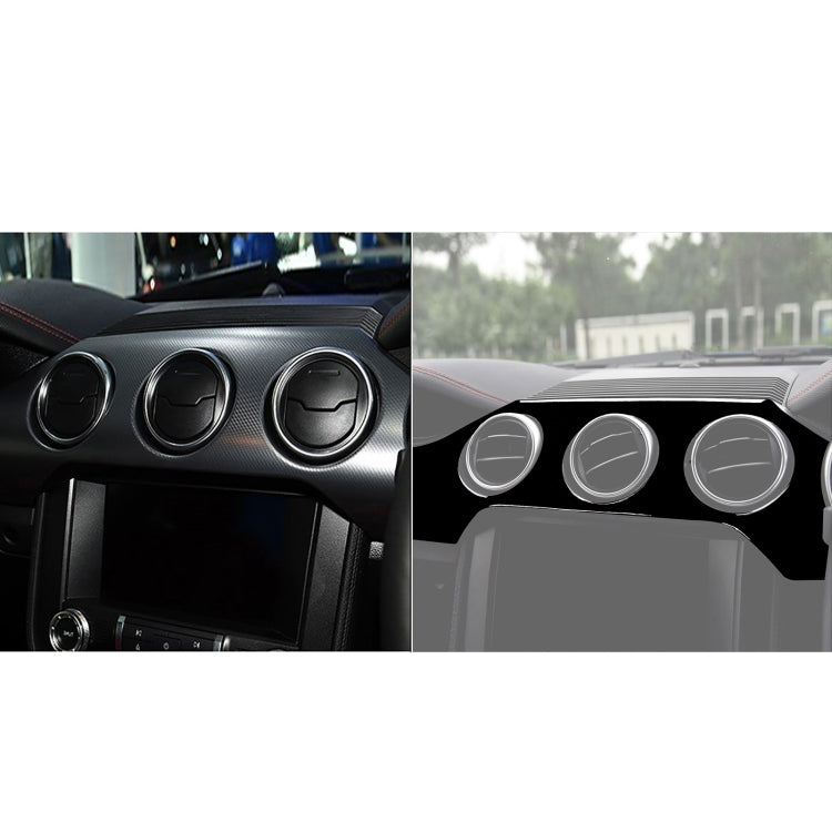 Ford Mustang 2015-2020 Dashboard Decorative Sticker Set for Right-Hand Drive Vehicles