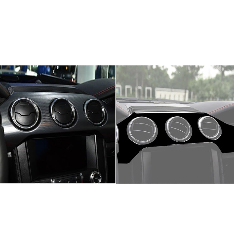Ford Mustang 2015-2020 Dashboard Decorative Sticker Set for Left-Hand Drive