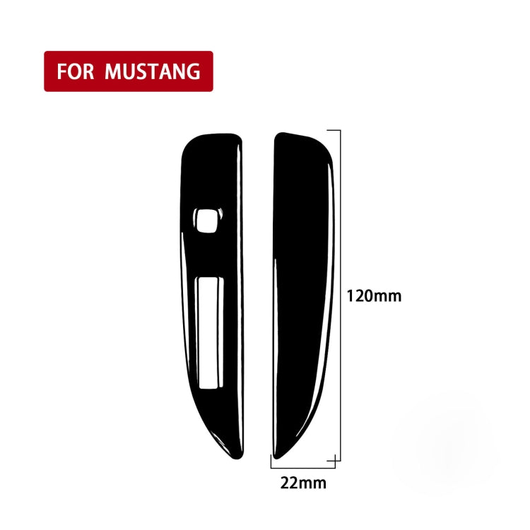 Ford Mustang 2015-2020 Shift Paddle Decorative Decal - Lightweight ABS Customisation