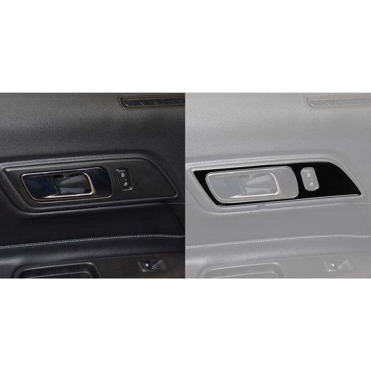 Ford Mustang 2015-2020 Door Handle Accent Sticker - Right-Hand Drive Decor Upgrade