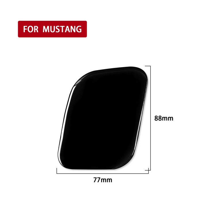 Ford Mustang 2015-2020 Driver Seat Decorative Storage Box Sticker - Left Hand Drive