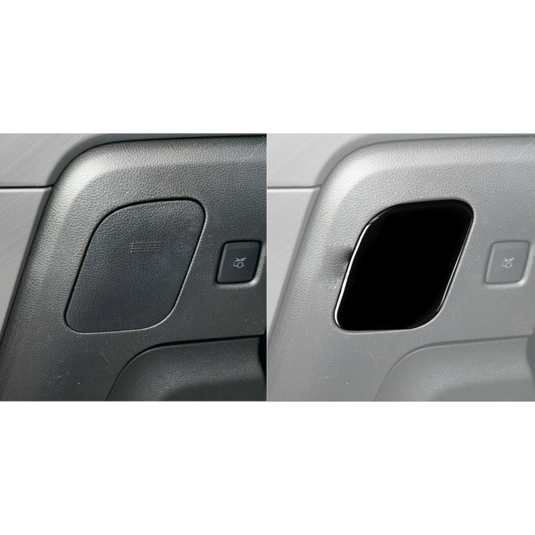 Ford Mustang 2015-2020 Driver Seat Decorative Storage Box Sticker - Left Hand Drive