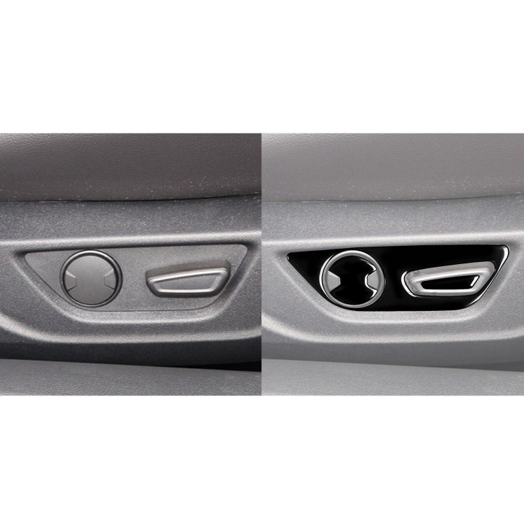 Ford Mustang 2015-2020 Seat Adjustment Button Decorative Sticker - Right Hand Drive