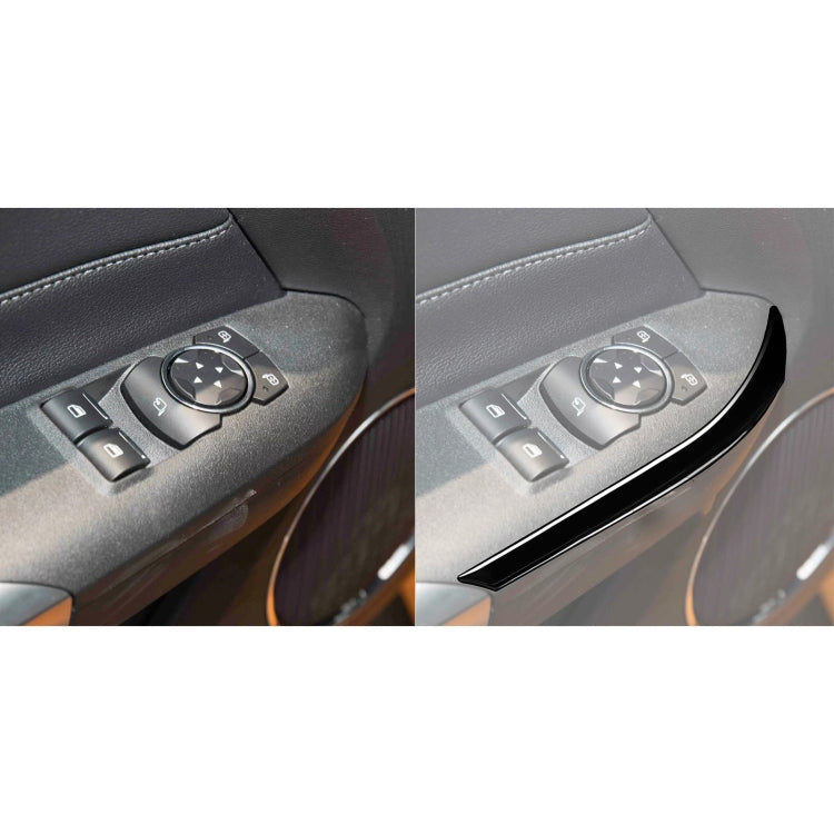 Stylish ABS Decorative Window Lift Stickers for Ford Mustang 2015-2020 - Left & Right Fit