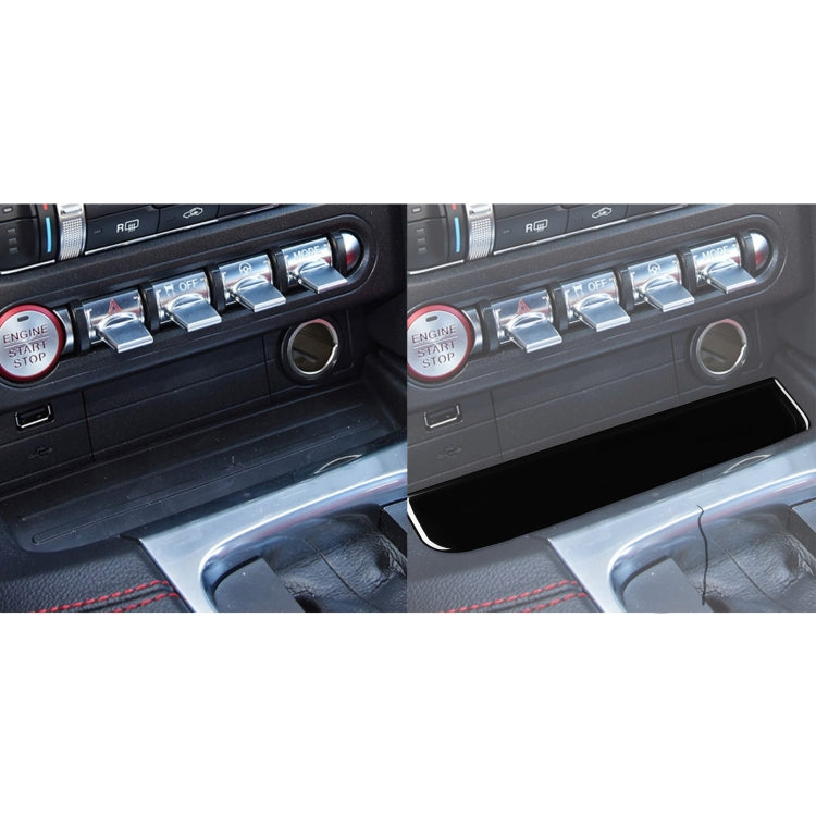 Stylish ABS Cup Holder Trim for Ford Mustang 2015-2020 - Left & Right Drive Decor Upgrade