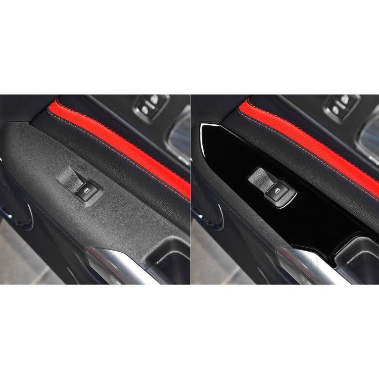 Ford Mustang 2015-2020 Window Lift Panel Decorative Trim Sticker for Left-Hand Drive
