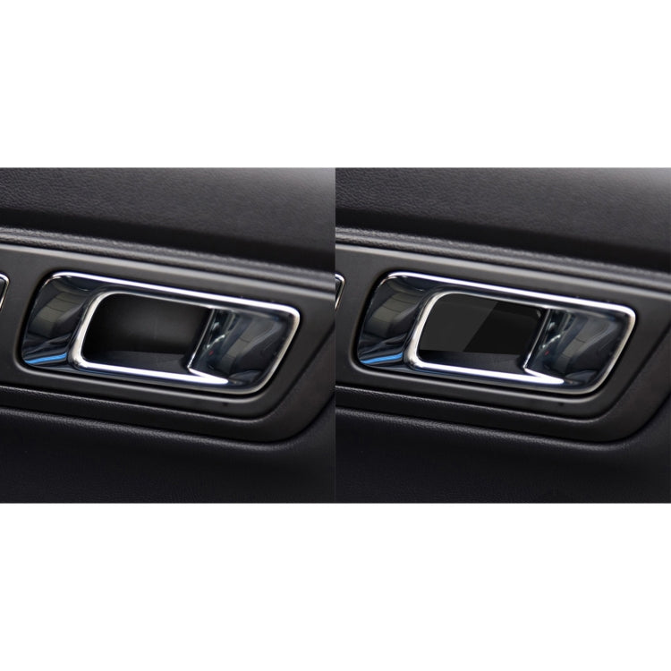 Stylish ABS Decorative Stickers for Ford Mustang 2015-2020 Door Bowls - Left & Right Drive Universal Fit