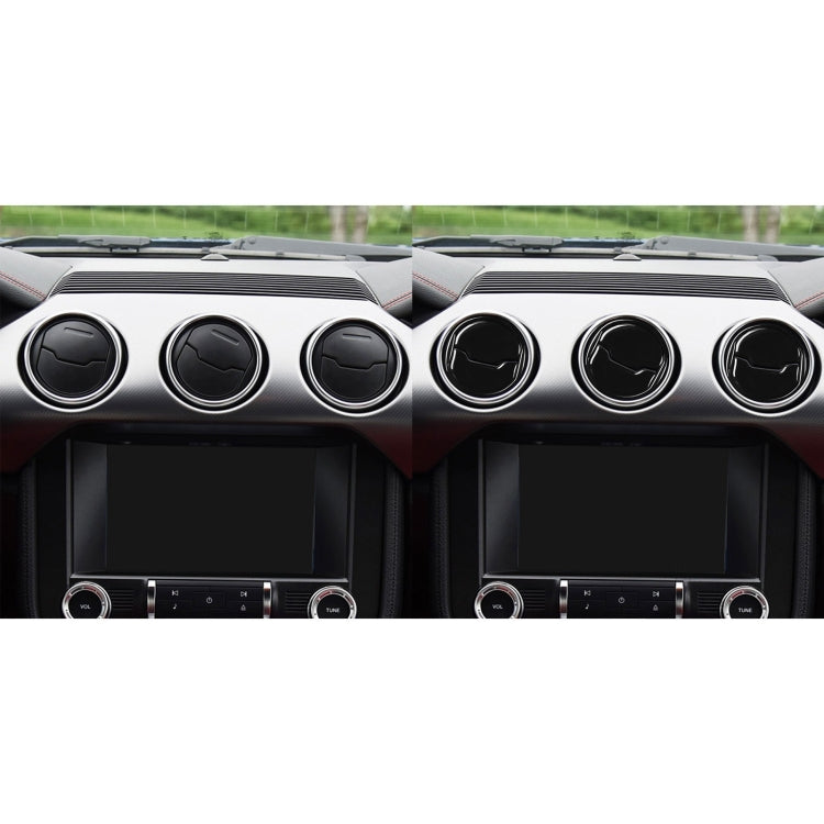 Stylish 9-in-1 Air Outlet Decorative Stickers for Ford Mustang (2015-2020) - Universal Fit