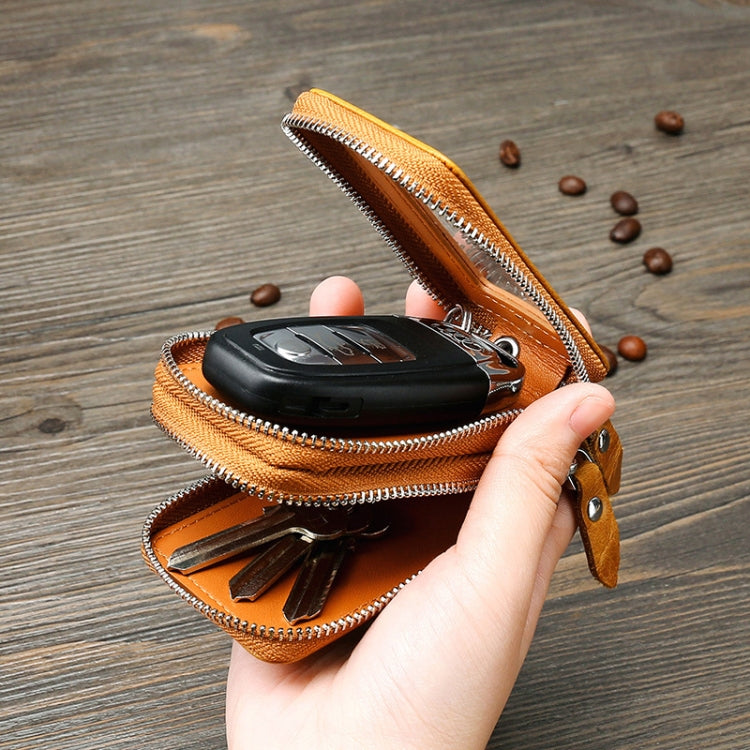 Premium Double-Layer Multi-Functional Car Key Pouch