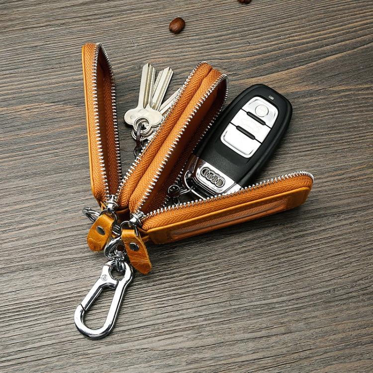 Premium Double-Layer Multi-Functional Car Key Pouch