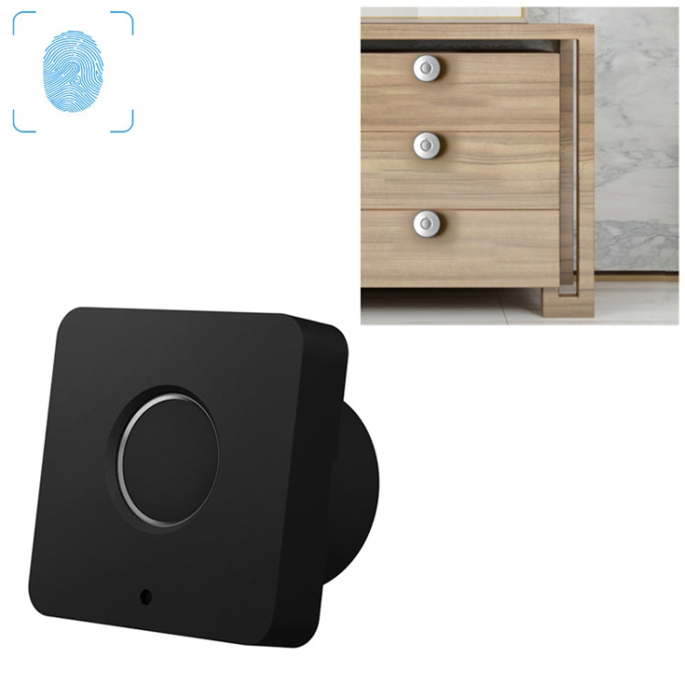 T5 Square Version Aluminum Alloy Panel Fingerprint Drawer Lock