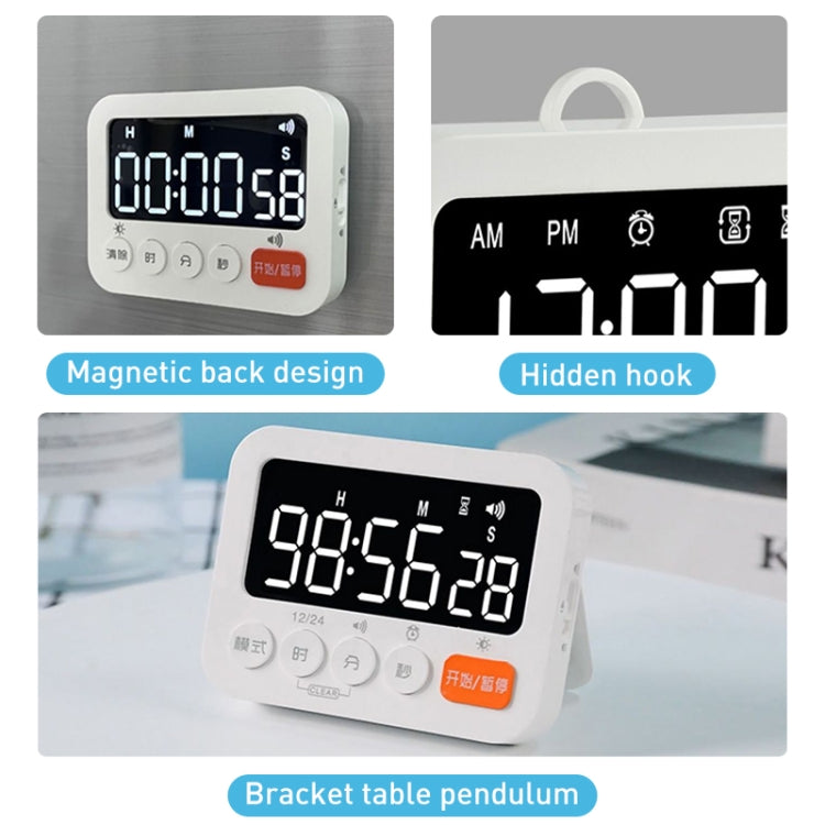 8801B Simple Version LED Display Clock Digital Timer Countdown Reminder