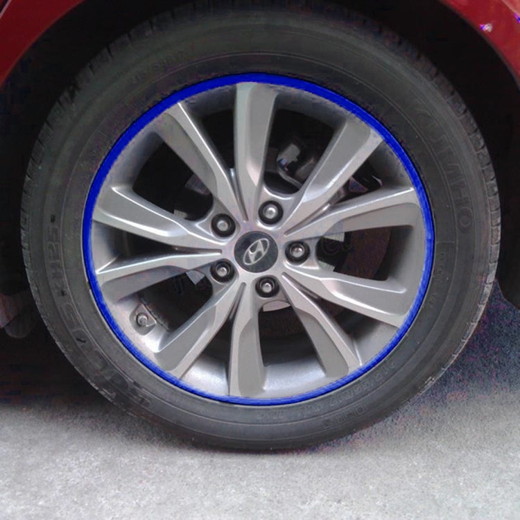 Color 17 inch Wheel Hub Reflective Sticker for Luxury Car, 17 inch