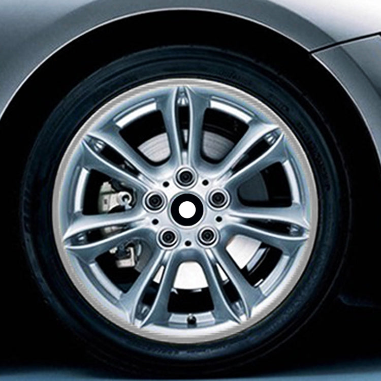 Color 17 inch Wheel Hub Reflective Sticker for Luxury Car, 17 inch