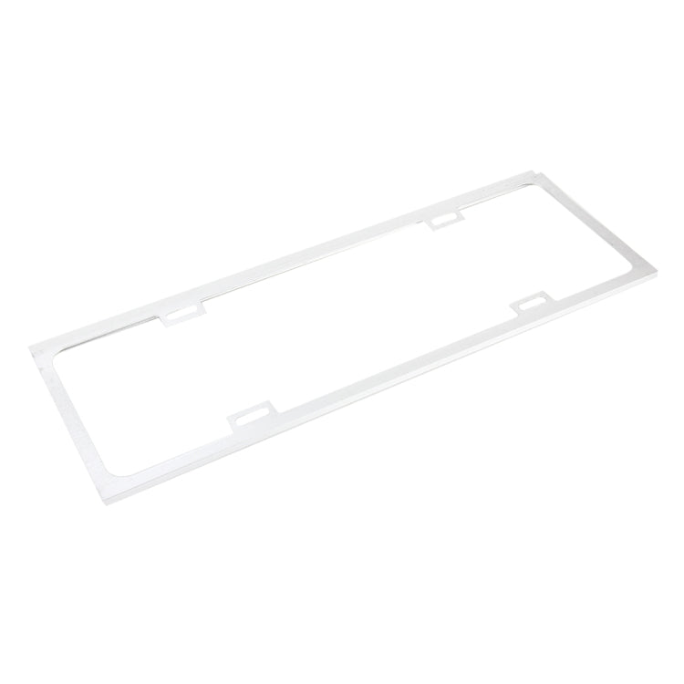 2 PCS Car License Plate Frames Car Styling License Plate Frame Magnesium Alloy Universal License Plate Holder Car Accessories, Magnesium Alloy License Plate Holder, Magnesium Alloy