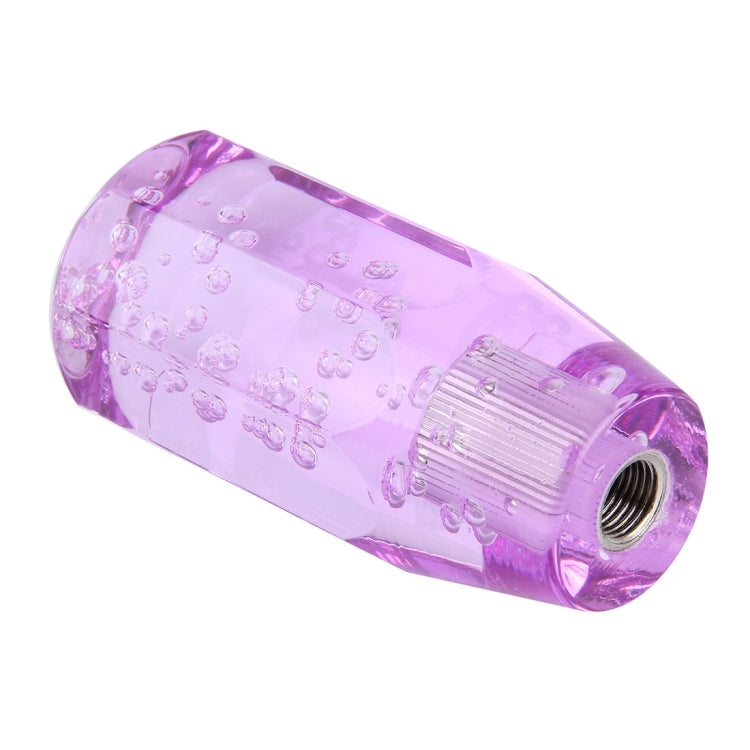Illuminated Crystal Gear Shift Knob with LED Magic Lamp Base - Red & Blue, 10cm x 4.5cm x 3.2cm