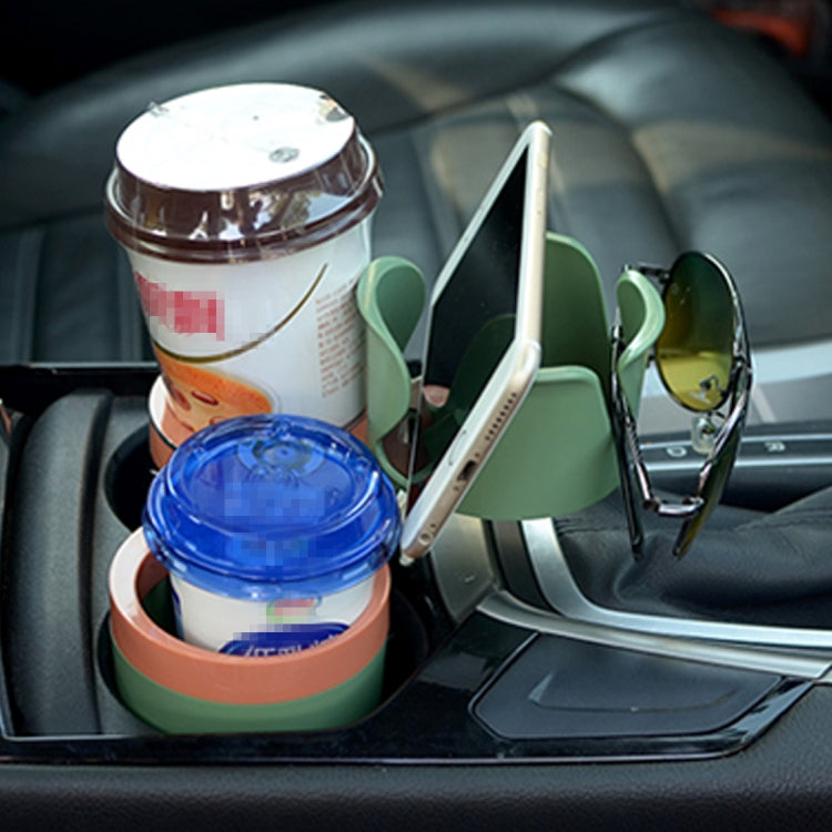 SB-1088 5 in 1 Auto Multi-functional Cup Holder Smartphone Drink Sunglasses Card Coin Small Accessories Holder, SB-1088(Pink), SB-1088(Blue）, SB-1088(Green), SB-1088(Black)
