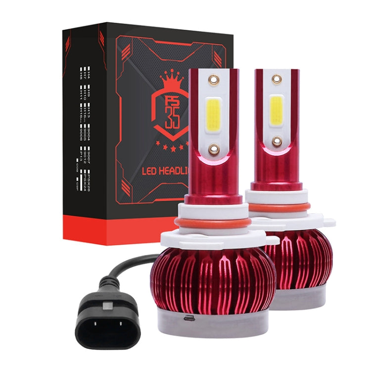 2 PCS FS35 9005 DC9-36V / 24W / 8000K / 3000LM IP68 Car / Motorcycle LED Headlight Lamps / Fog Light