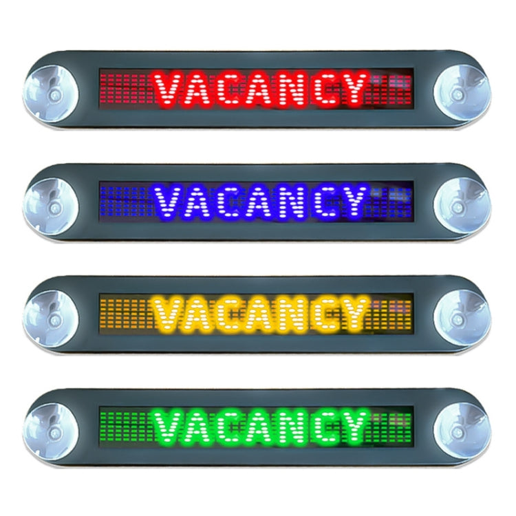 DC 12V Car LED Programmable Showcase Message Sign Scrolling Display Lighting Board with Remote Control