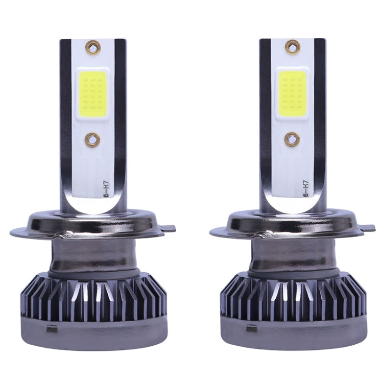 2 PCS H7 DC9-36V / 36W / 3000K / 6000LM IP68 Car / Motorcycle Mini COB LED Headlight Lamps / Fog Light