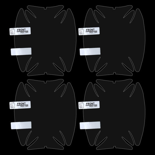 4 PCS Car Auto OPVC Door Bowl Handle Anti-scratch Protective Film for Audi, For Audi